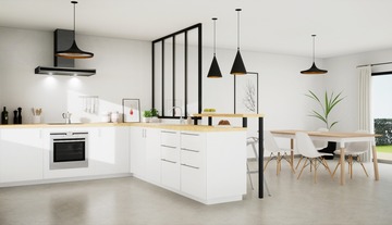 Pose de carrelage intérieur pour cuisine du côté de Colomiers