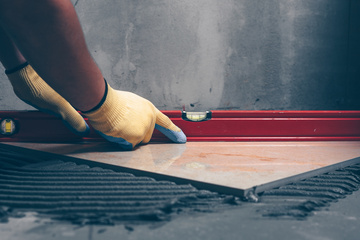 pose de carrelage rectifié Montauban